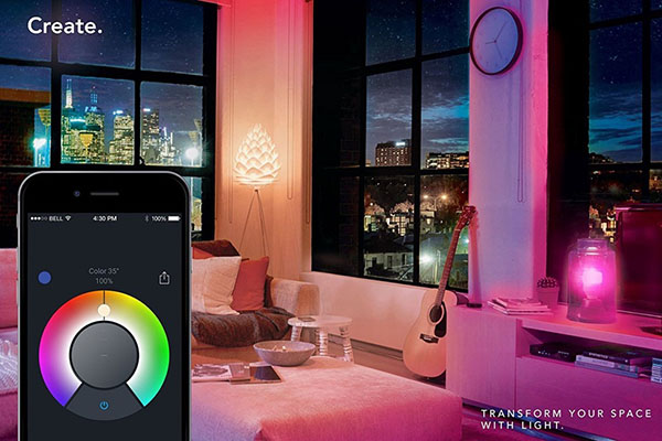 نور هوشمند بیم – سیستم LIFX Tile - نور دیواری هوشمند - برنامه Lifx