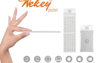 کوچکترین کیبورد قابل انعطاف – کیبورد ویکی پاکت – نازکترین کیبورد دنیا - Wekey Pocket – کیبورد ضد آب – کیبورد جیبی – کیبورد قابل حمل -